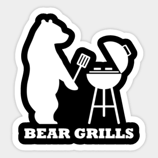 Bear Grills Sticker